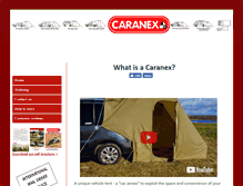 Tablet Screenshot of caranex.com
